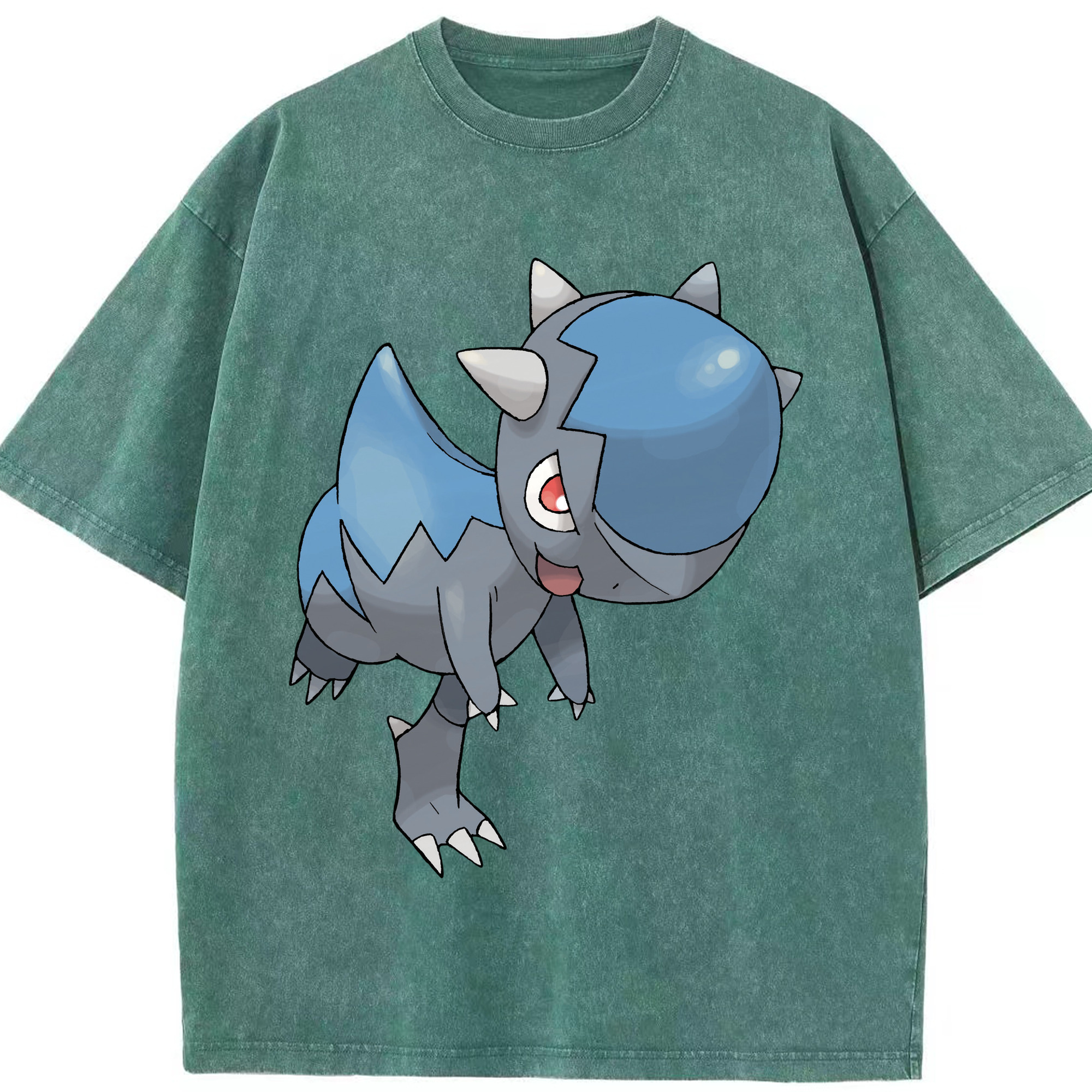 （画像用） ポケットモンスター Pokémon 綿100% ヴィンテージ風 半袖Tシャツ（フロントプリント）